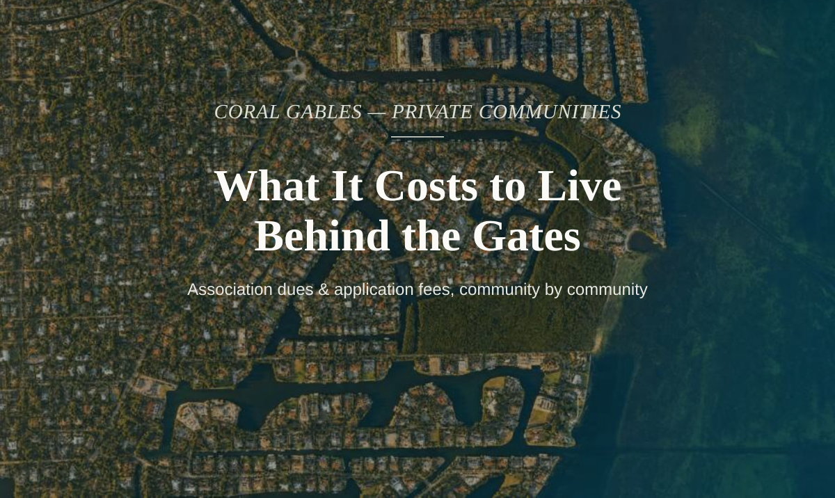Lindbergh’s Landing: Miami’s Private Fly-In Airpark Community